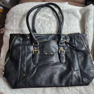 Charming Charlie, Used, Large, Black, Shoulder Purse